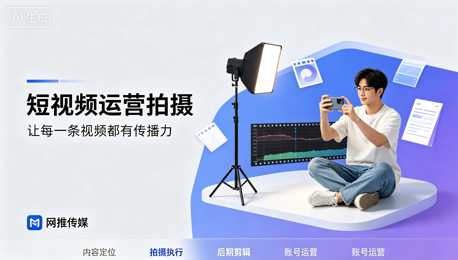 洛阳短视频运营宣传图